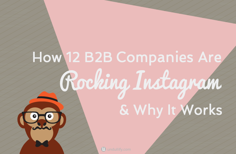 How 12 B2B Companies Are Rocking Instagram & Why It Works | Undullify Blog